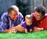avós e neto: relação cheia de valores